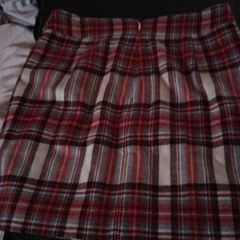 j. crew wool nello gori plaid skirt NWT
